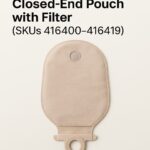 Convatec Natura Closed-End Pouches with Filter (SKUs 416400–416419)